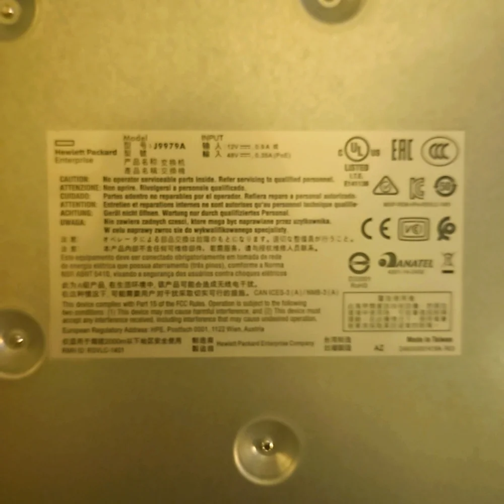 HP J9979A#ABA HP 1820-8G SWITCH